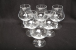 Orrefors, konjakskupor, 6st
