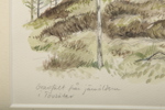 Nils Forsberg, Akvarell, Signerad 1975
