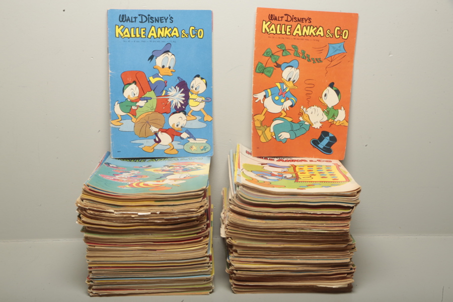 Serietidningar, Kalle Anka & Co. 1950-1960-tal