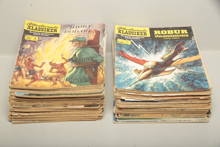 Serietidningar, Illustrerade klassiker