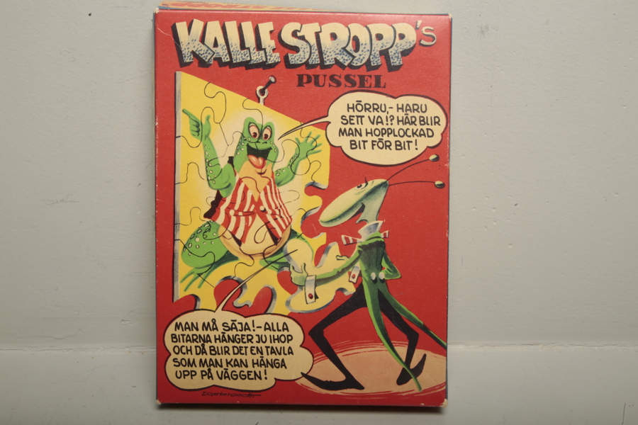 Lemco pussel, 'Kalle stropp'