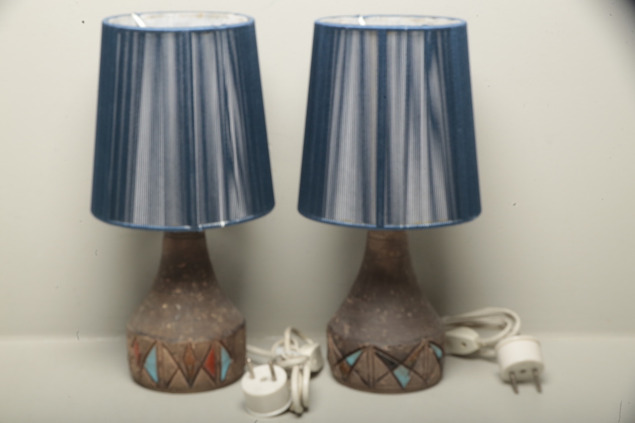 Tillgman Keramik, 1-par Fönsterlampor 