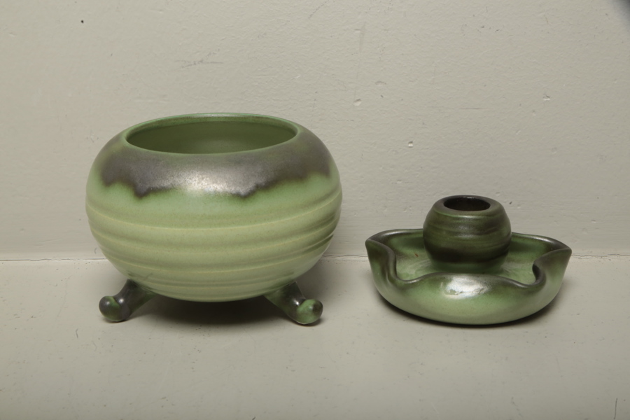 Bo Fajans Gefle, 2 delar "Grafit" 