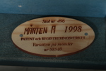 Mårten Andersson stol, No: 496 "Natt"