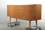 Sidobord, 1950/60-tal, Teak