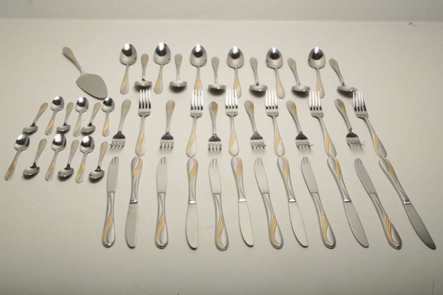 Bestickuppsättning Scandia Present "Nivella" 37 delar