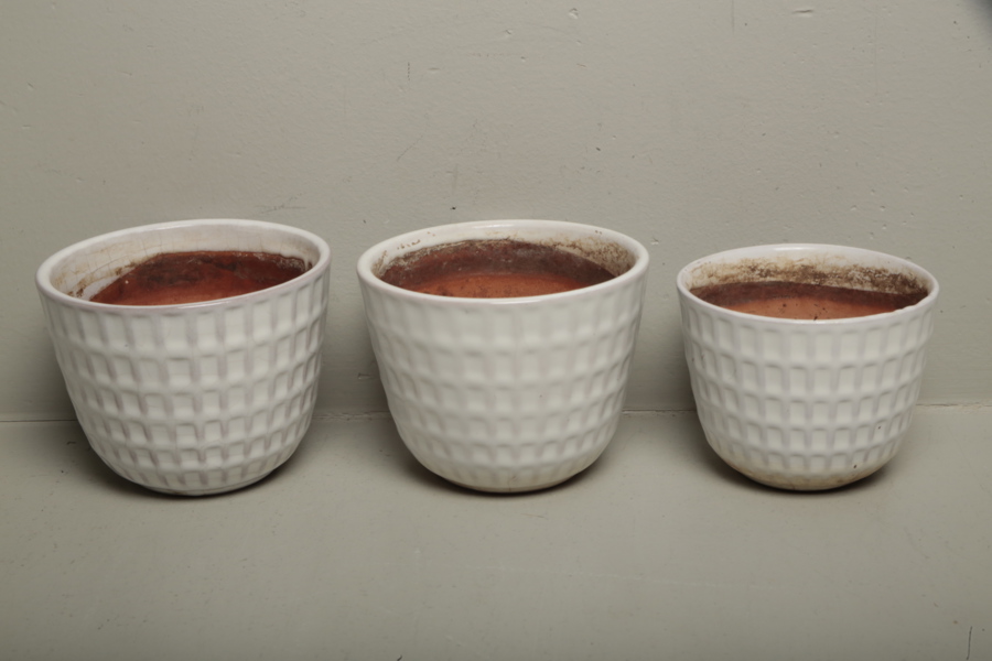 Uppsala Ekeby "Gunilla" blomkrukor, 3 stycken