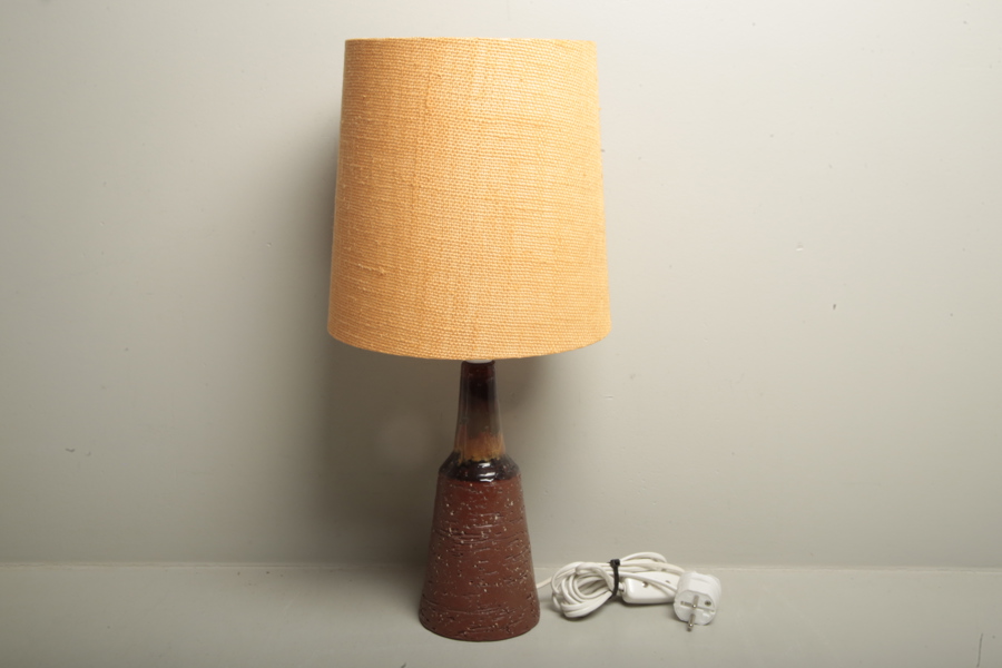 Bordslampa Laholm keramik, 1950-tal