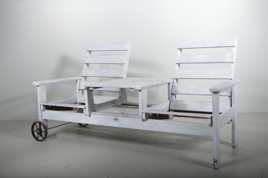 Trädgårdssoffa 1900-tal