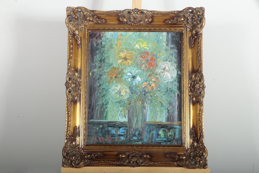 V. Aaltona olja på duk "Stilleben" signerad