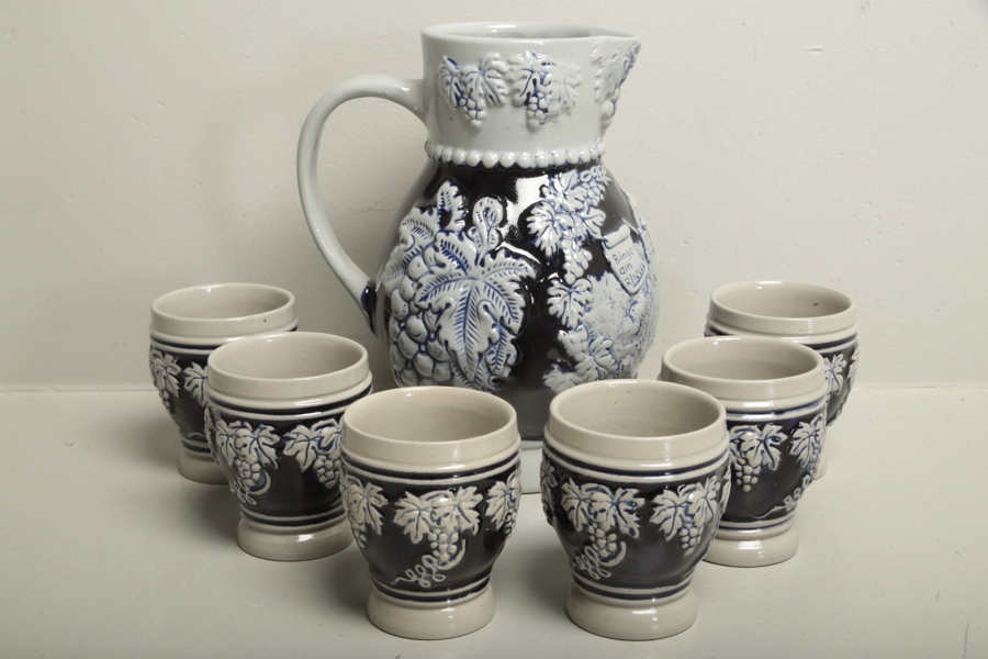 Serverings-set keramik, Tyskland, 7 delar