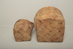 Spånkorgar, 2st, 1900-tal