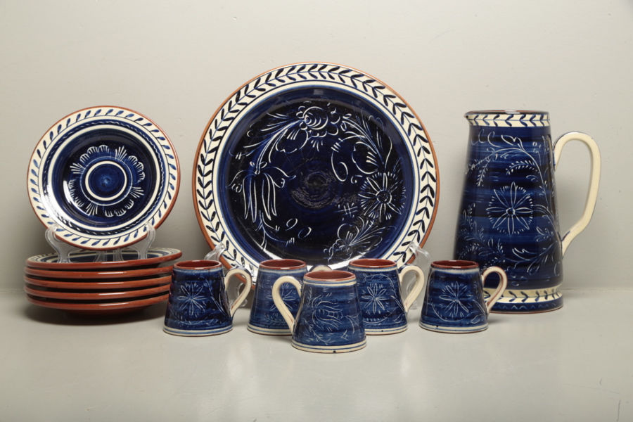 Nittsjö Keramik, Serveringsset 