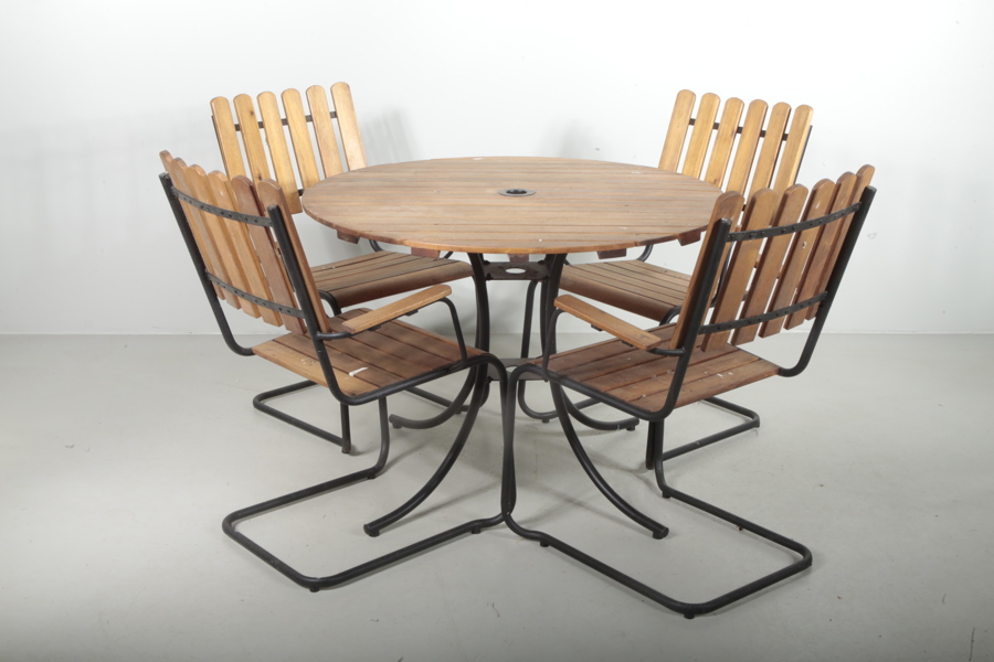 Trädgårdsgrupp, modernt, 5-delar