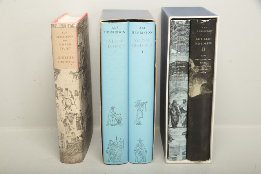 Alf Henrikson historiska böcker, 5 delar