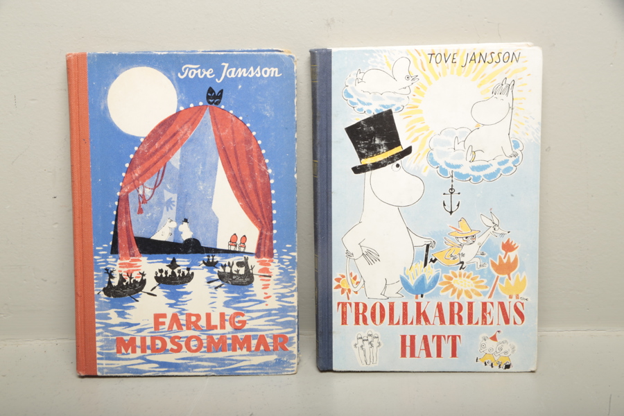 Böcker Mumin, 2 stycken