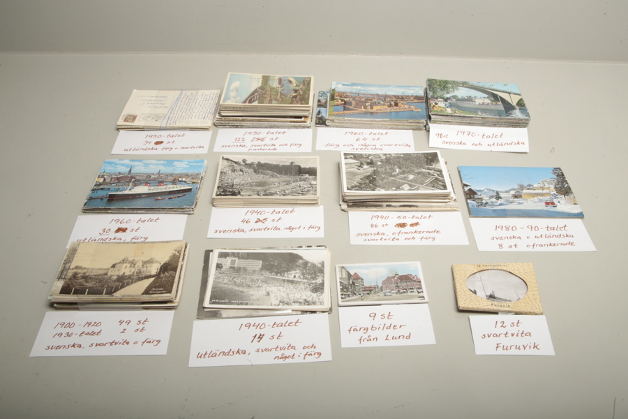 Parti vykort, 566 stycken