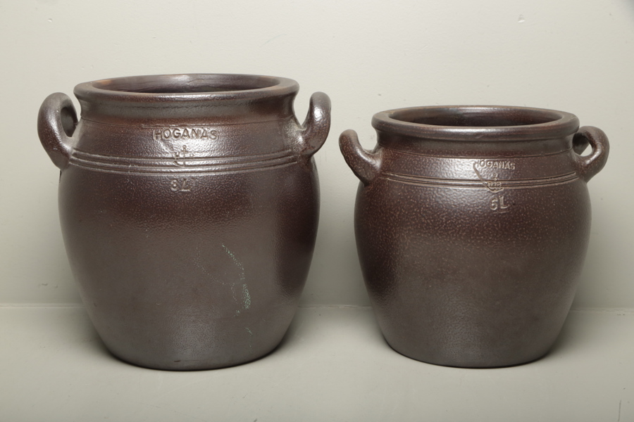 Höganäskrukor, 2 stycken