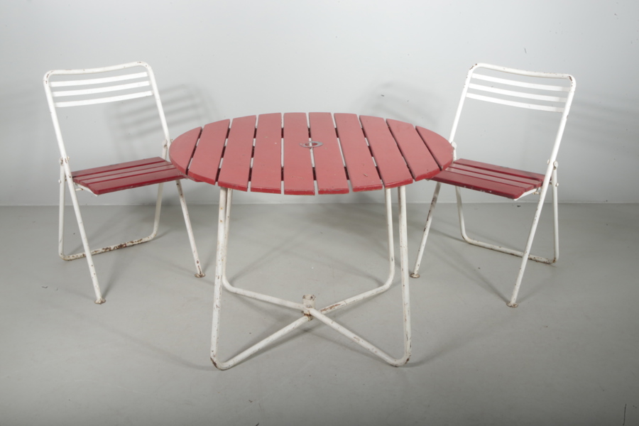 Grythyttan stålmöbler, 3 delar