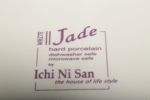 Jade "Ichi Ni San" skålar porslin, 4 stycken