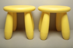 IKEA pallar, hårdplast, 1 par