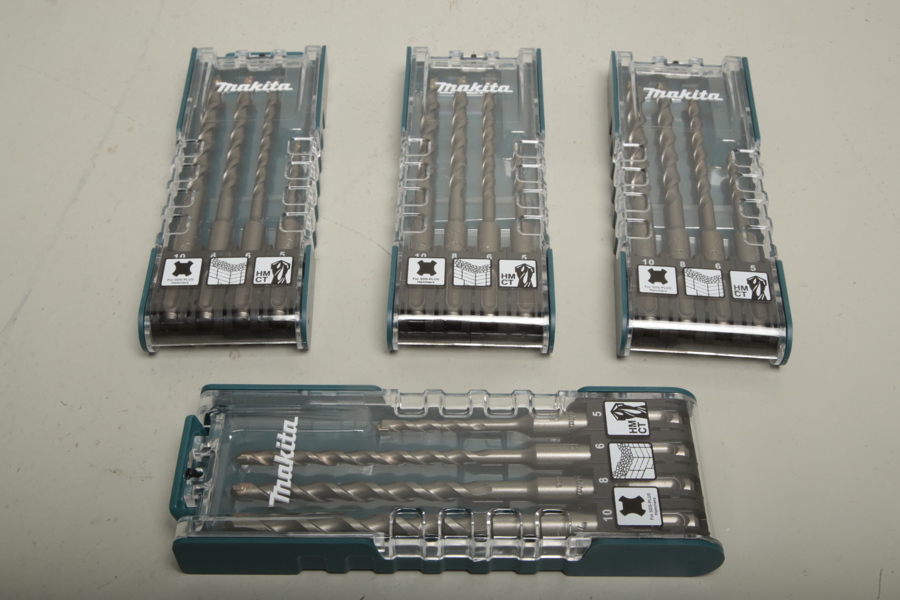 Makita Borr-set 4st x4 'HMCT'