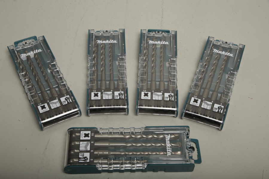 Makita Borr-set 5st x4 'HMCT'