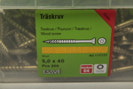 Träskruv, 3-pkt