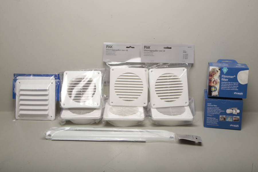 PAX, Ytterväggsgaller 