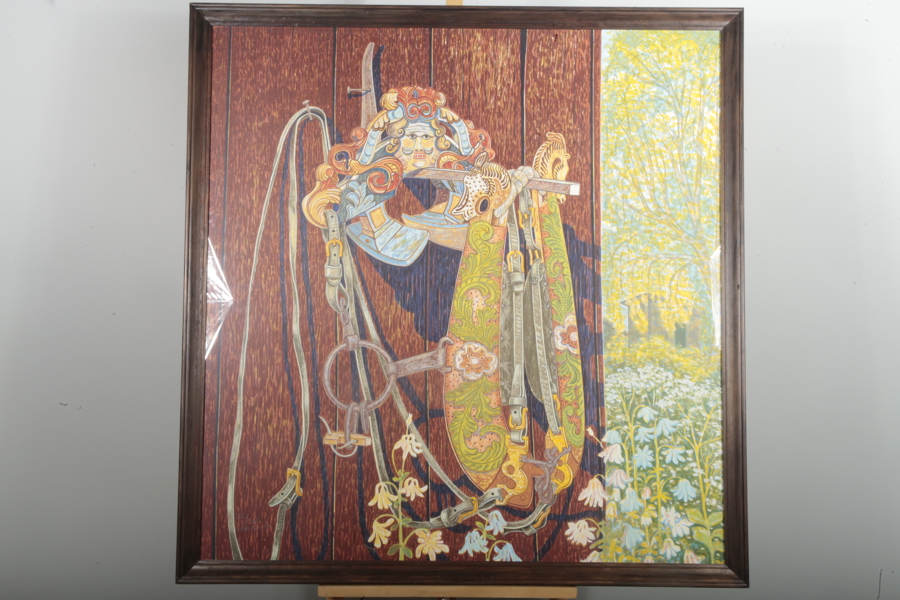 Mårten Andersson "Selkroken" färglitografi