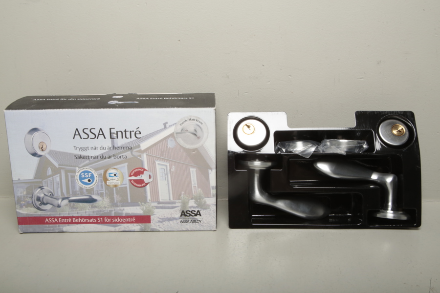 ASSA, Entré behörsats S1, för sidodörr 