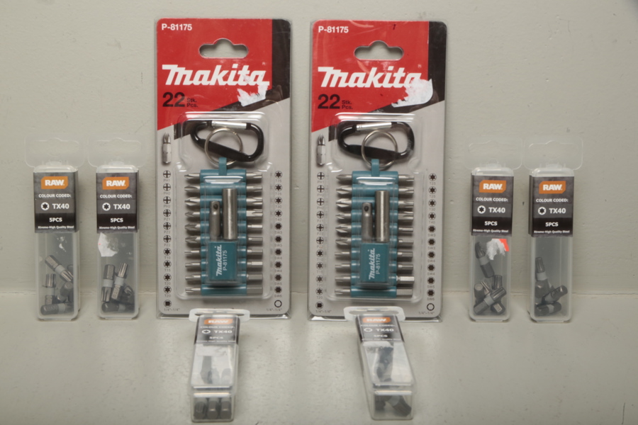 RAW& Makita, Bitssats