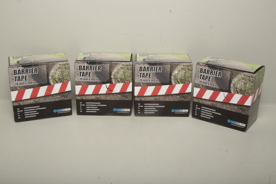 Avspärrningsband, 4-kartonger