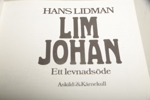 Hans Lidman böcker, 6st