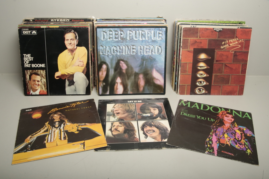 Parti vinylskivor LP