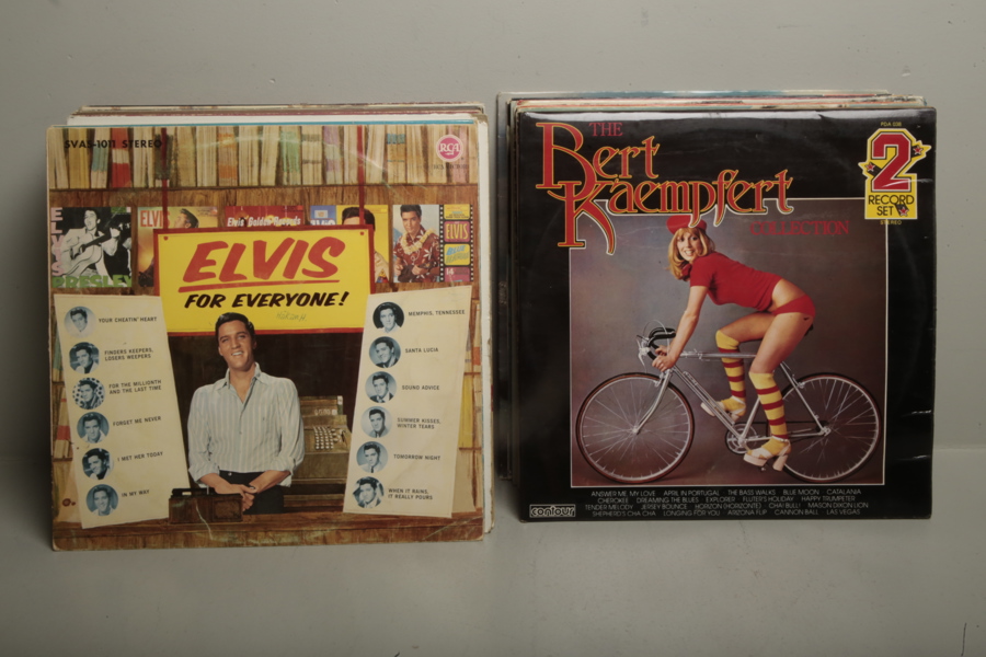 Parti vinylskivor LP