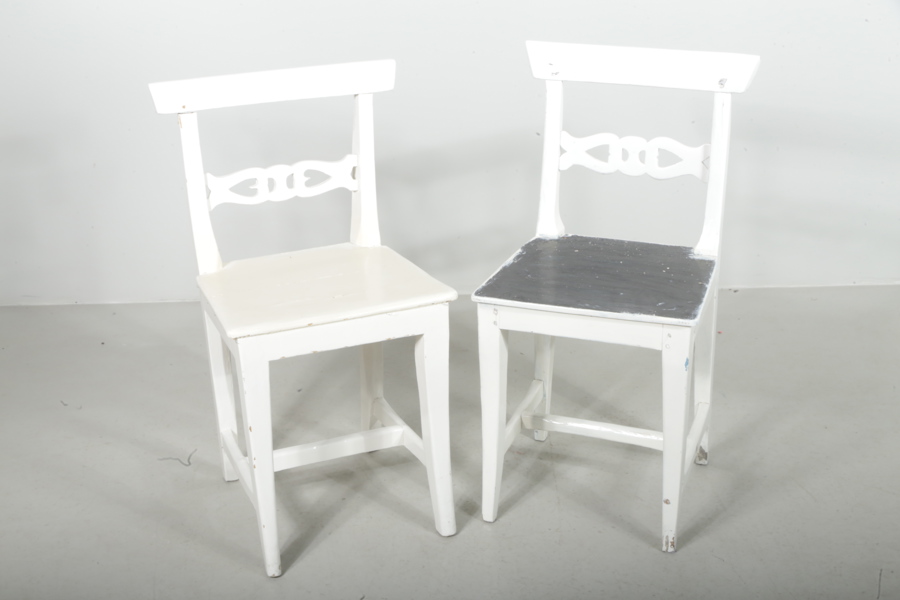 Stolar 1 par, Hälsingland, 1800-1900 tal