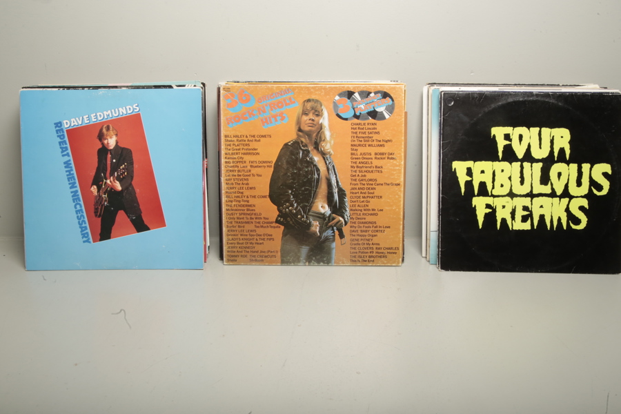 Parti vinylskivor LP