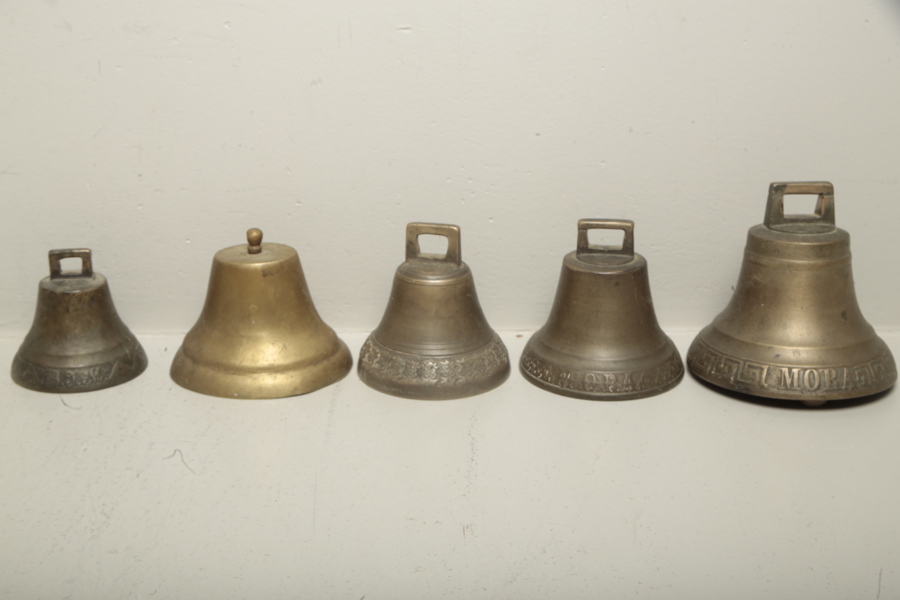 Pinglor, 5 stycken, 1800-1900 tal