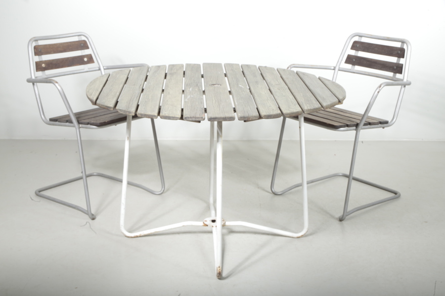 Trädgårdsgrupp, 3 delar