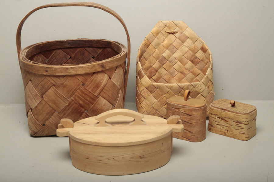 Näverarbete, parti diverse