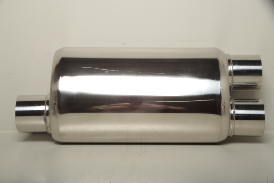 Rostfri ljuddämpare 