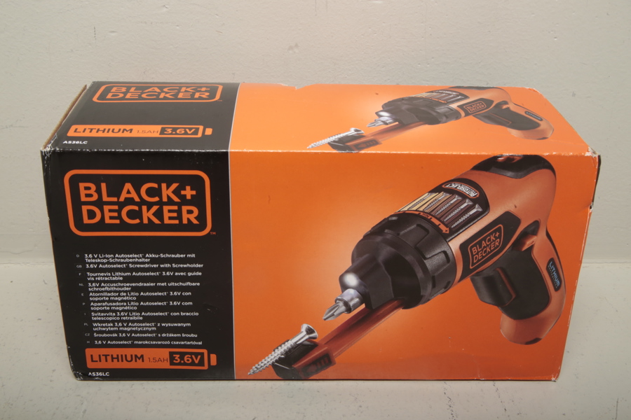 Blackdecker, borrmaskin 
