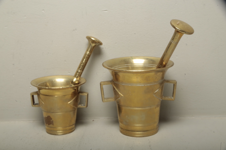 Mortlar, 2st, mässing