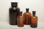 Apoteksflaskor, 4st