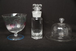 Orrefors skål, karaff & kupa