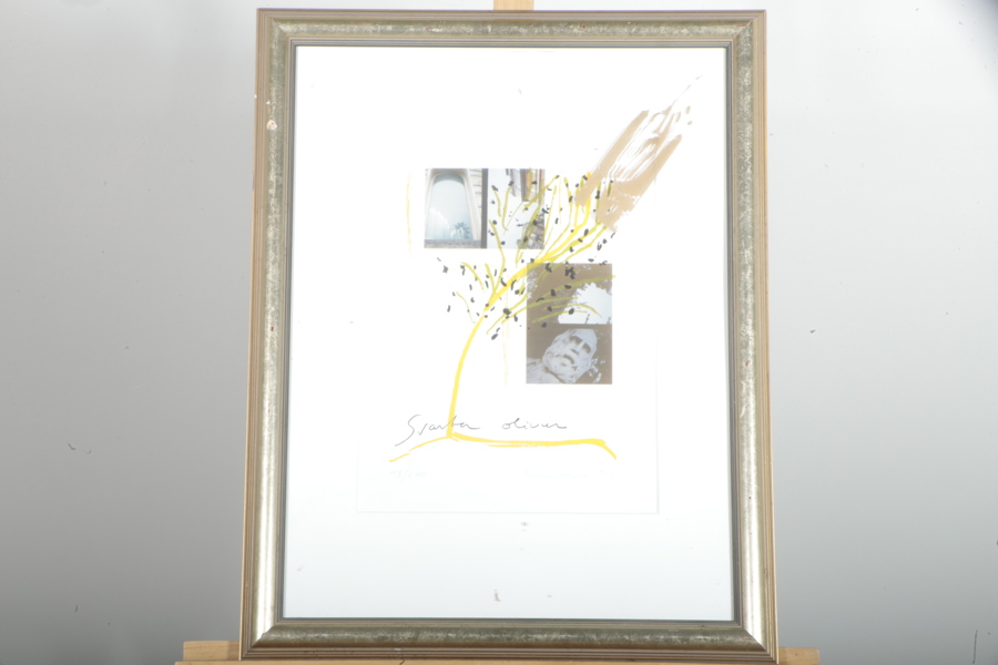 Ulf Lundell, färglitografi