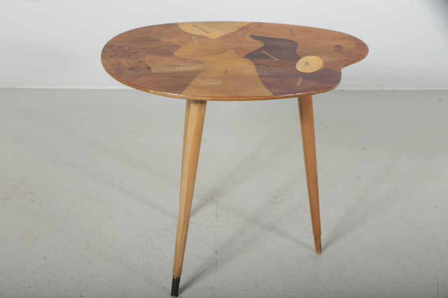 Sidobord, 1950/60-tal