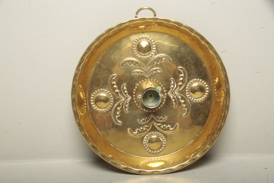 Ljusplåt i mässing, 1900-tal