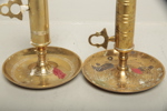 Ljusstakar i mässing, 1-par, 1800/1900-tal